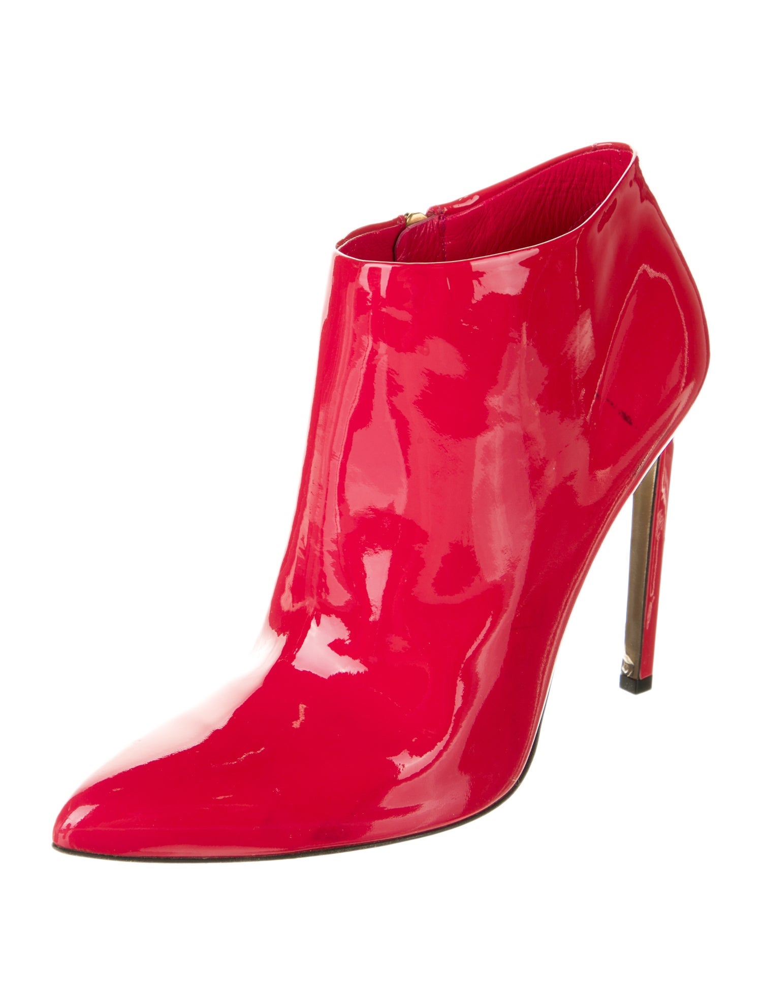 Gucci Patent Leather Boots