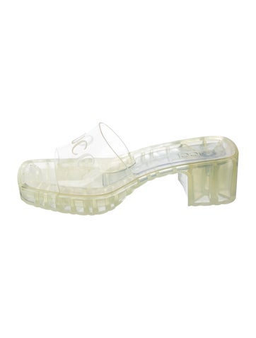 Gucci Sandals Rubber Slides IT 39 | 9