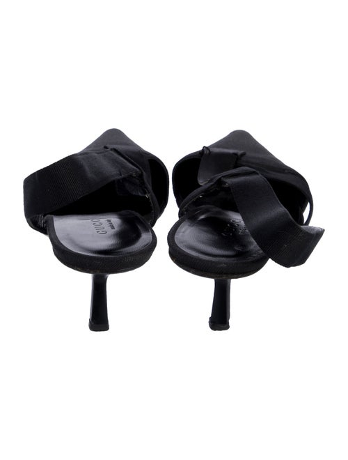 Gucci Canvas Slingback Pumps