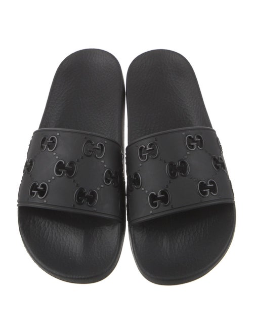 Gucci GG Signature Rubber Slides