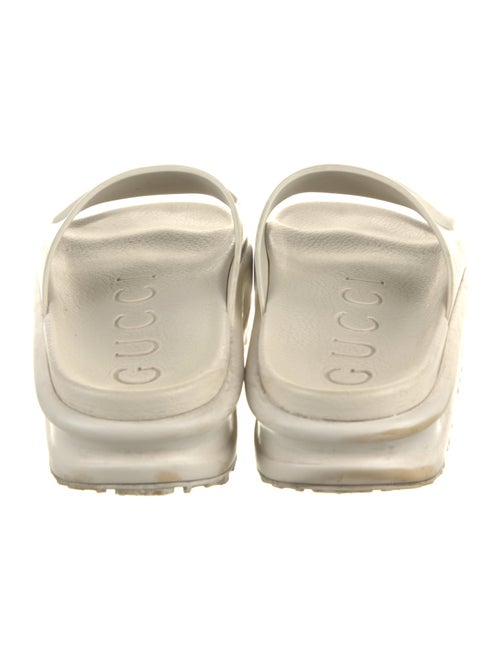 Gucci Interlocking G Logo Rubber Slides
