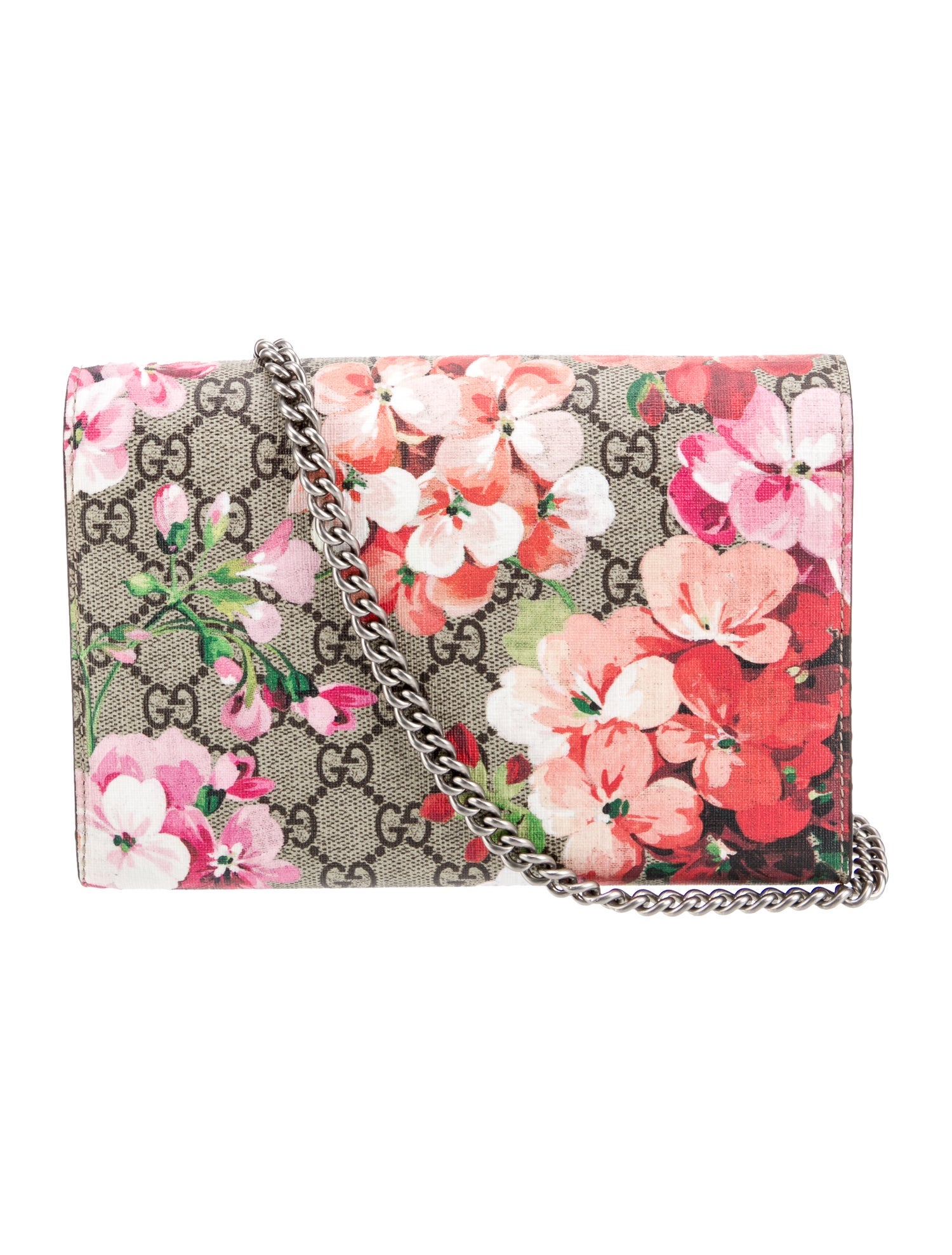 Blooms Chain GG Supreme Wallet