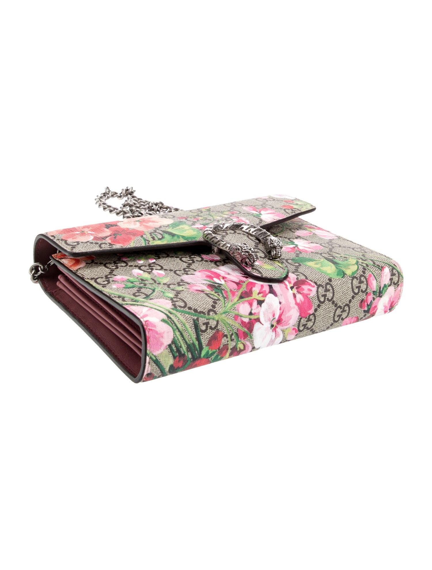 Blooms Chain GG Supreme Wallet