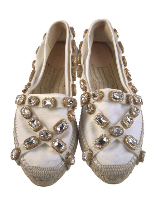 Gucci GG Crystal Canvas Espadrilles