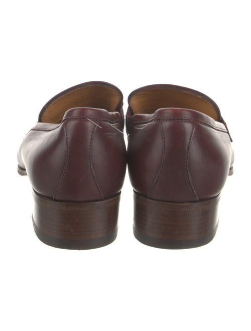 Gucci Interlocking G Logo Leather Loafers