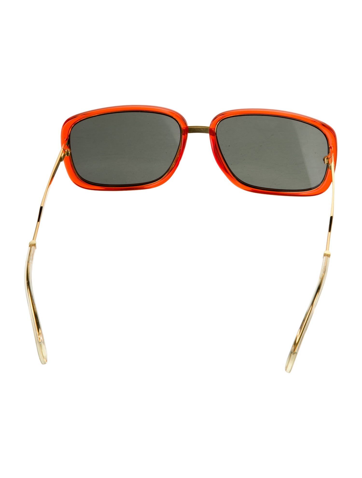 Gucci Square Mirrored Sunglasses