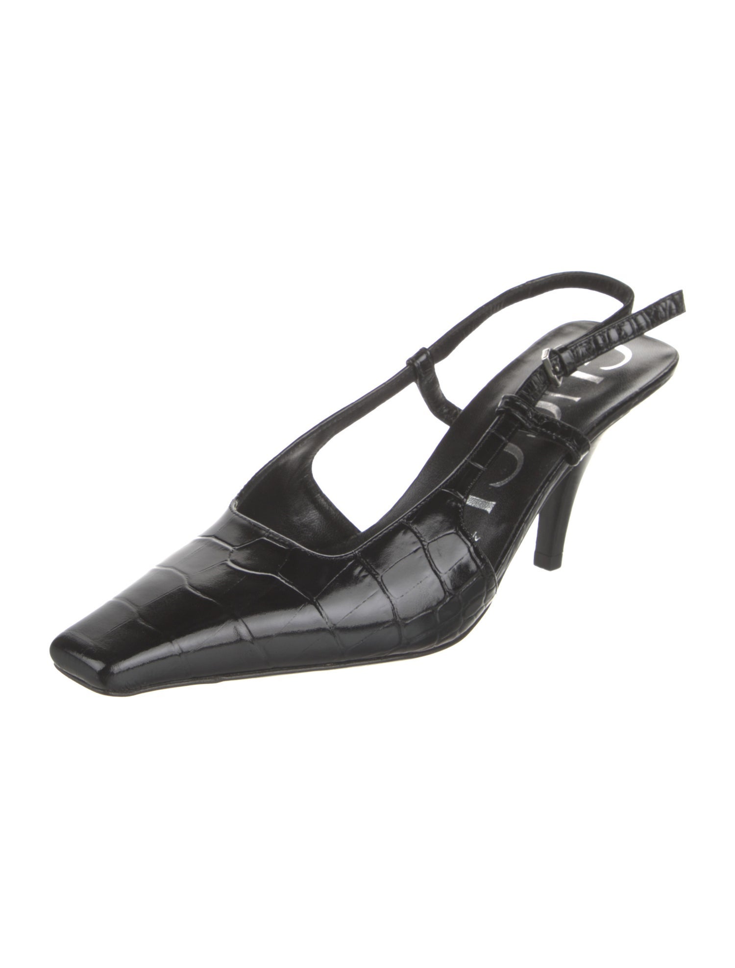 Gucci Leather Slingback Pumps