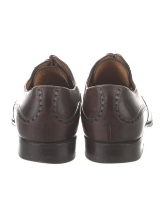 Gucci Web Accent Leather Brogues
