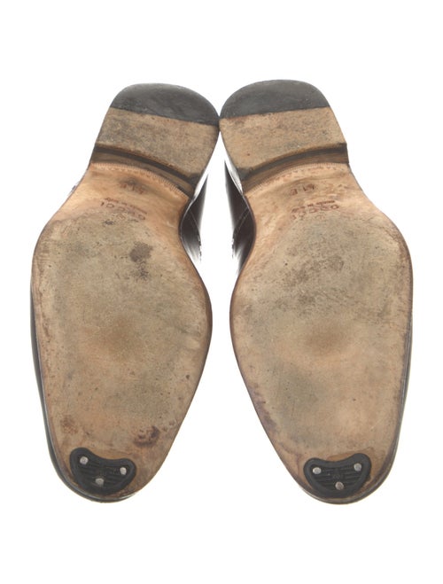 Gucci Web Accent Leather Brogues