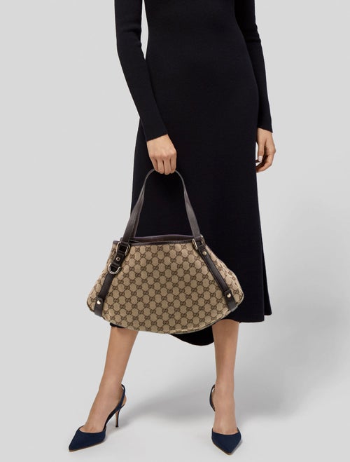 Gucci GG Canvas Abbey Medium