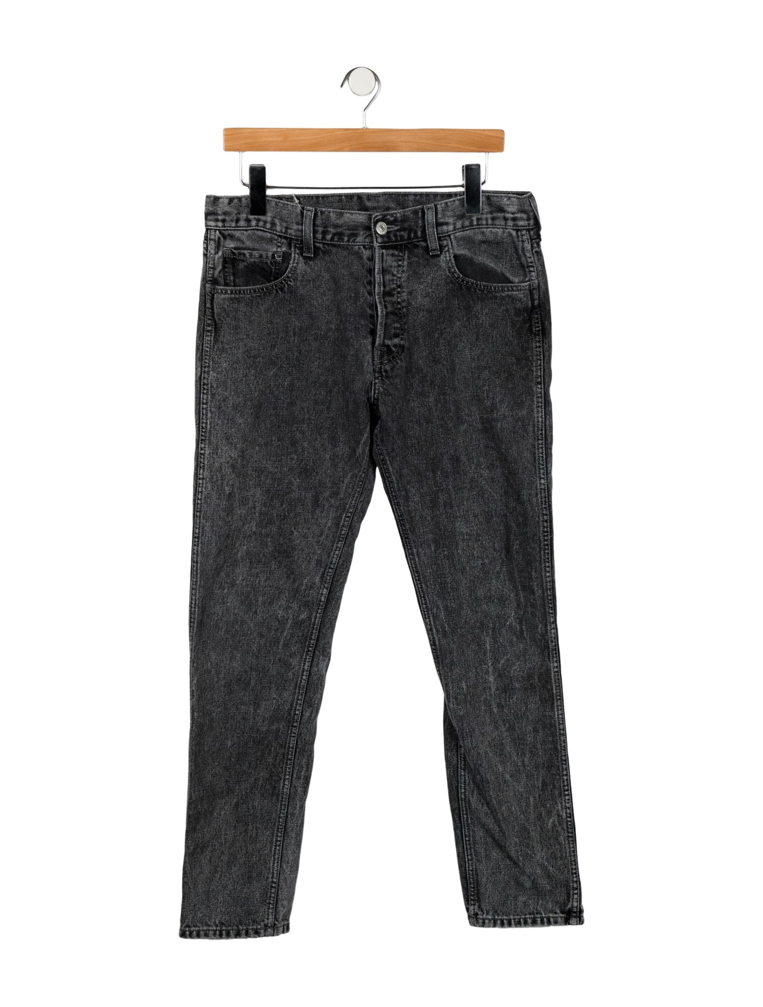 Gucci Mid-Rise Straight Leg Jeans