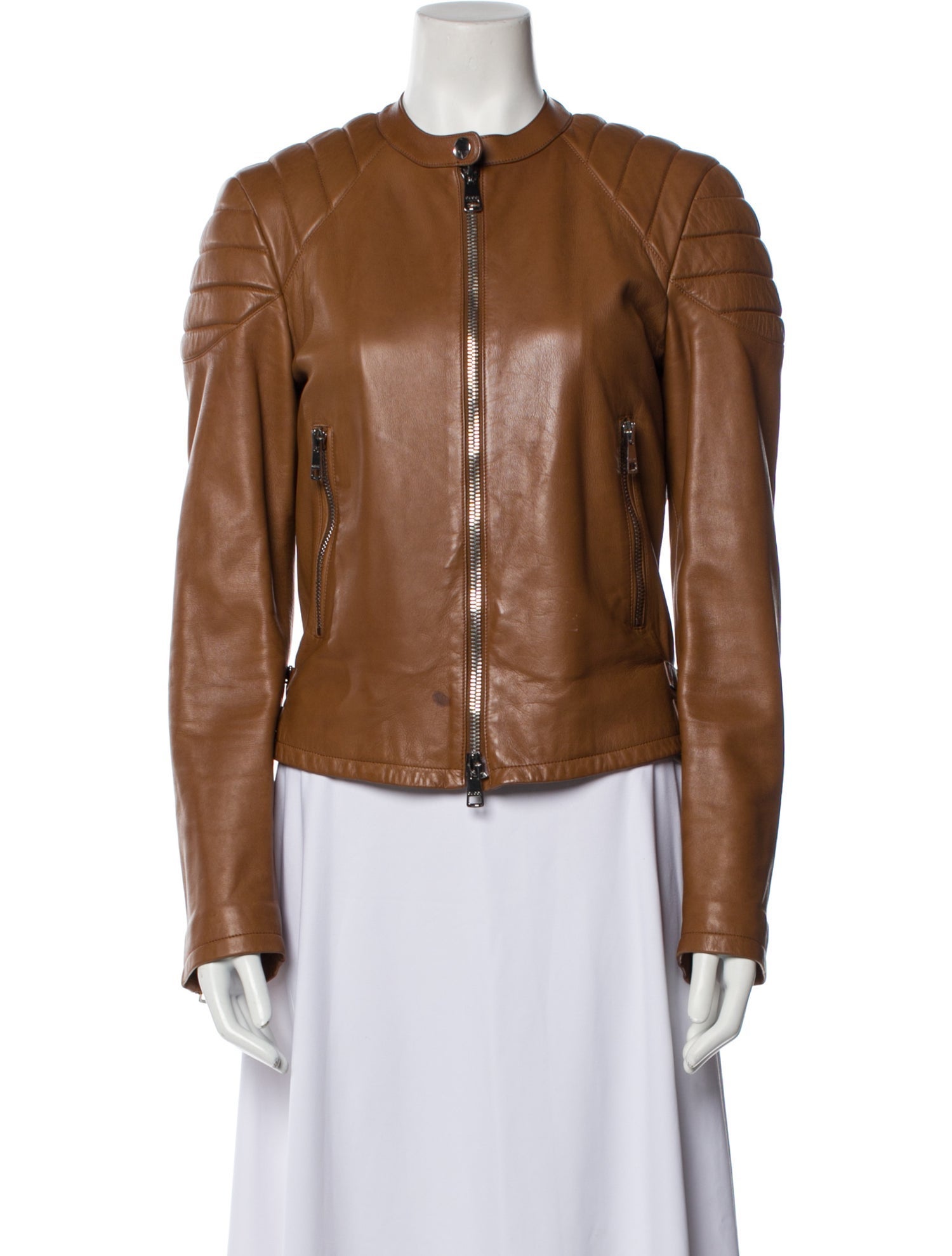 Gucci Leather Biker Jacket