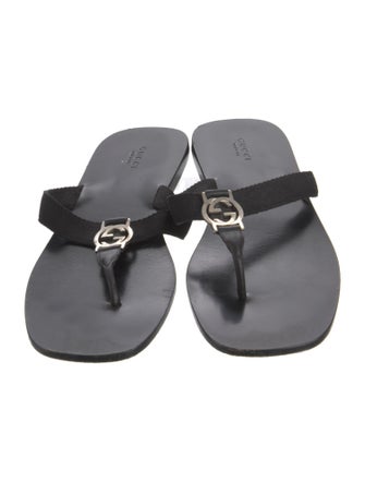 Gucci Interlocking G Logo Slides