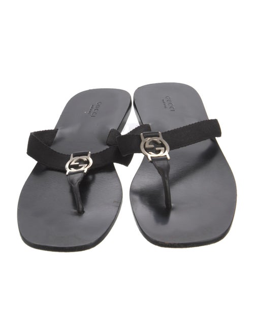 Gucci Interlocking G Logo Slides