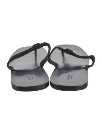 Gucci Interlocking G Logo Slides