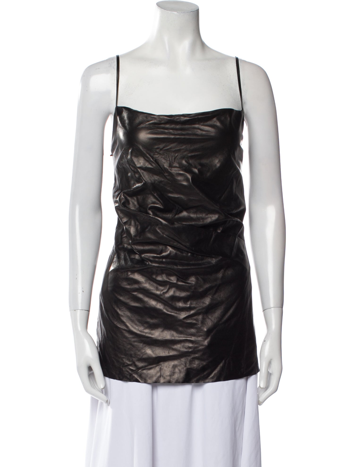 Gucci 2018 Leather Top w/ Tags