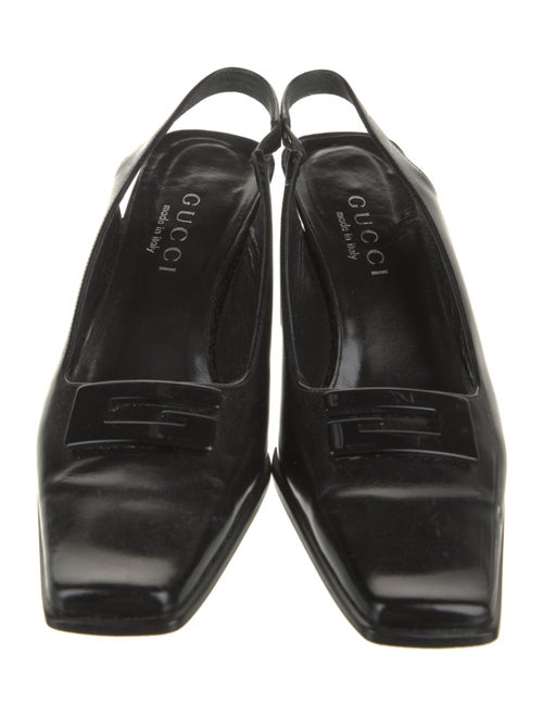 Gucci Leather Slingback Pumps
