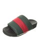 Gucci Web Accent Nylon Slides
