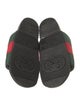 Gucci Web Accent Nylon Slides