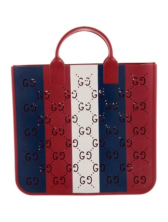 Gucci Kids' Rubber GG Tote