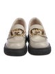 Gucci Interlocking G Logo Leather Loafers