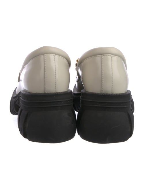 Gucci Interlocking G Logo Leather Loafers