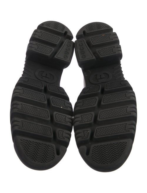 Gucci Interlocking G Logo Leather Loafers