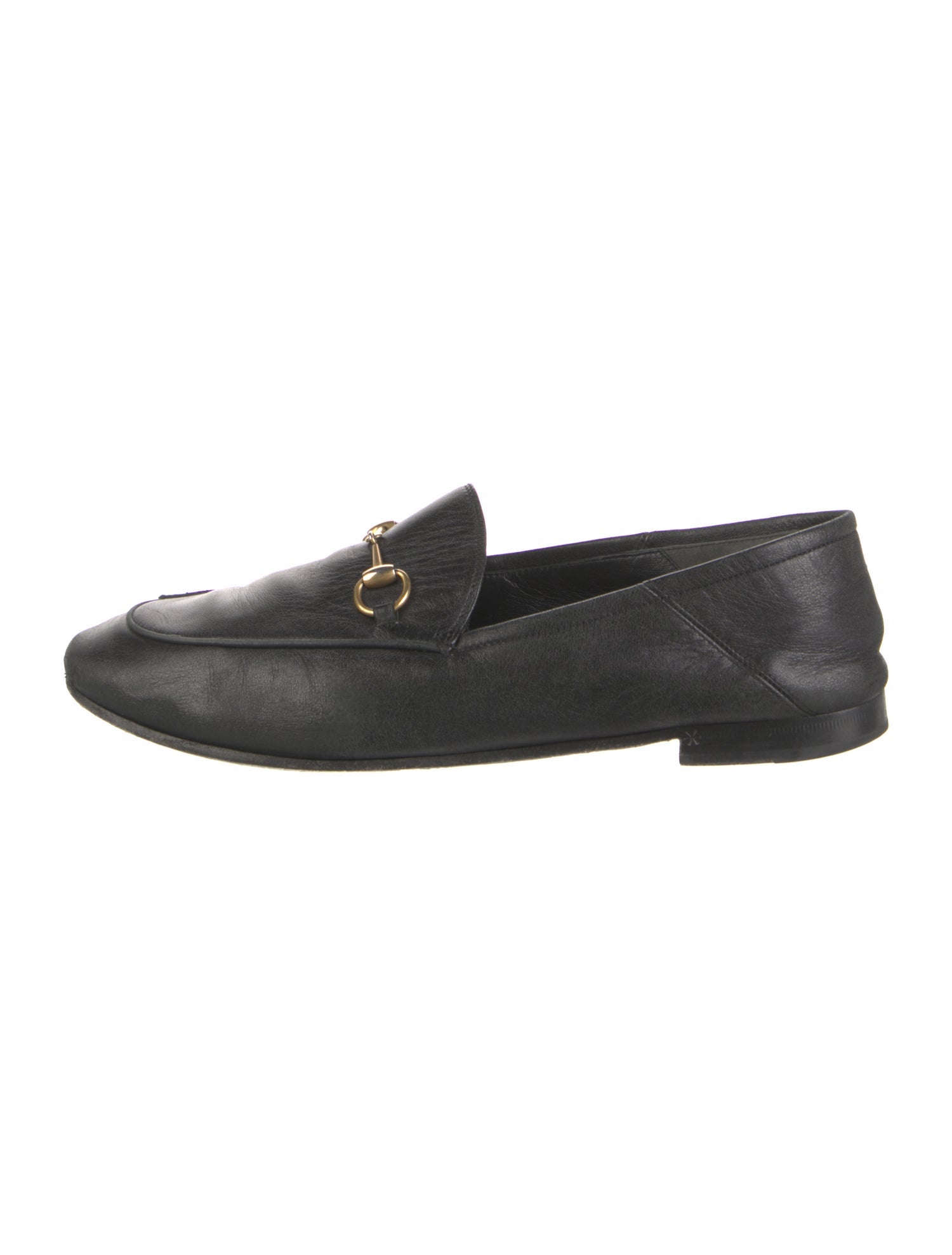 Gucci Horsebit Accent Leather Loafers