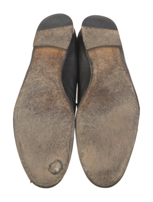 Gucci Horsebit Accent Leather Loafers