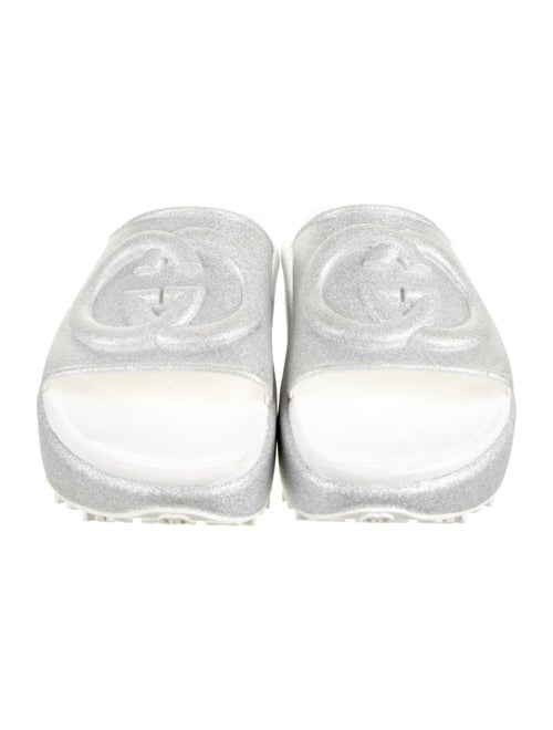 Gucci Miami Interlocking G Logo Slides