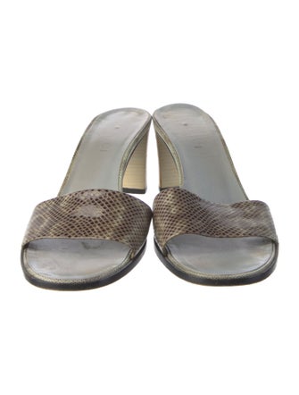 Gucci Karung Printed Slides