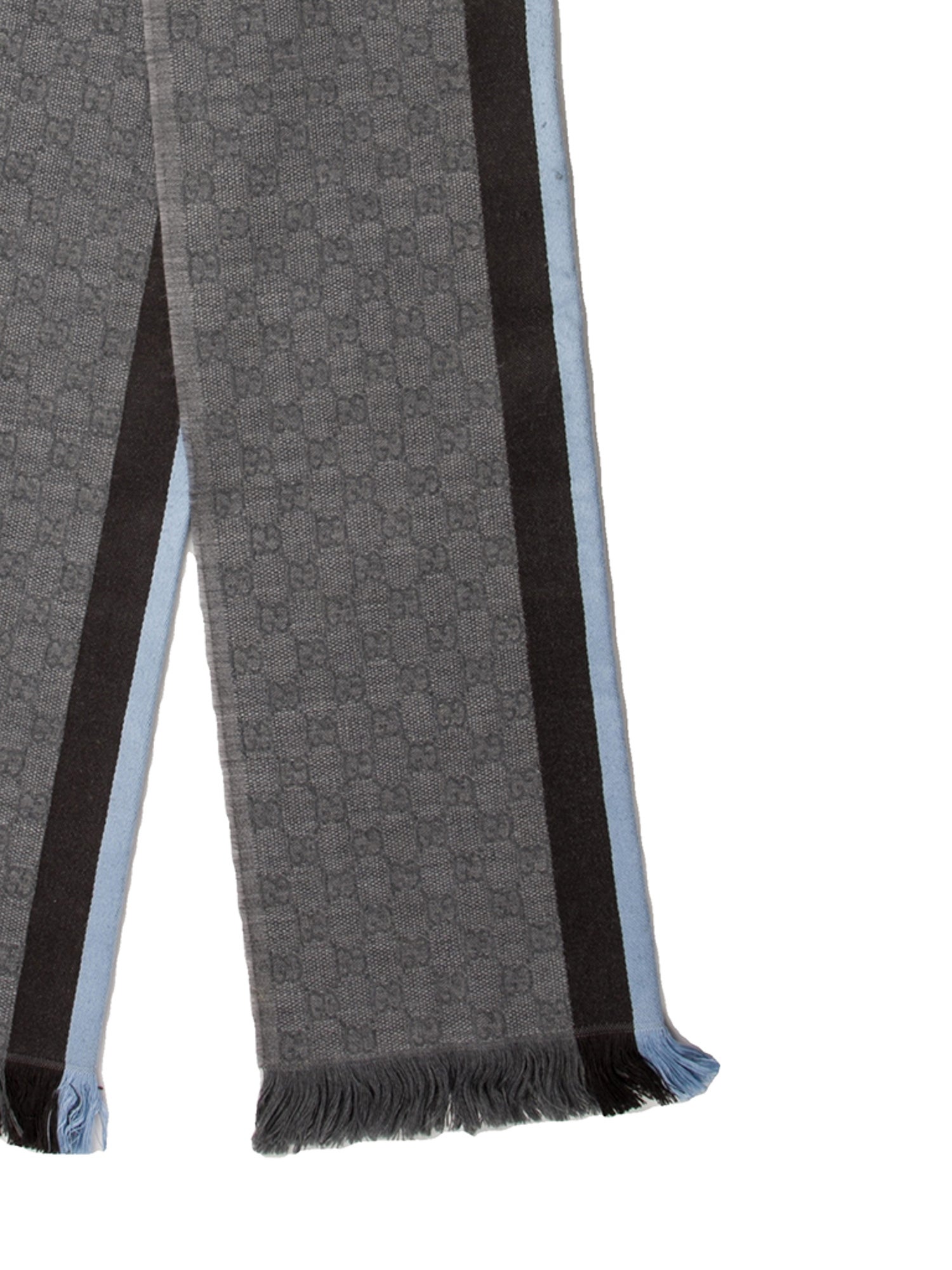 Gucci Wool Striped Scarf