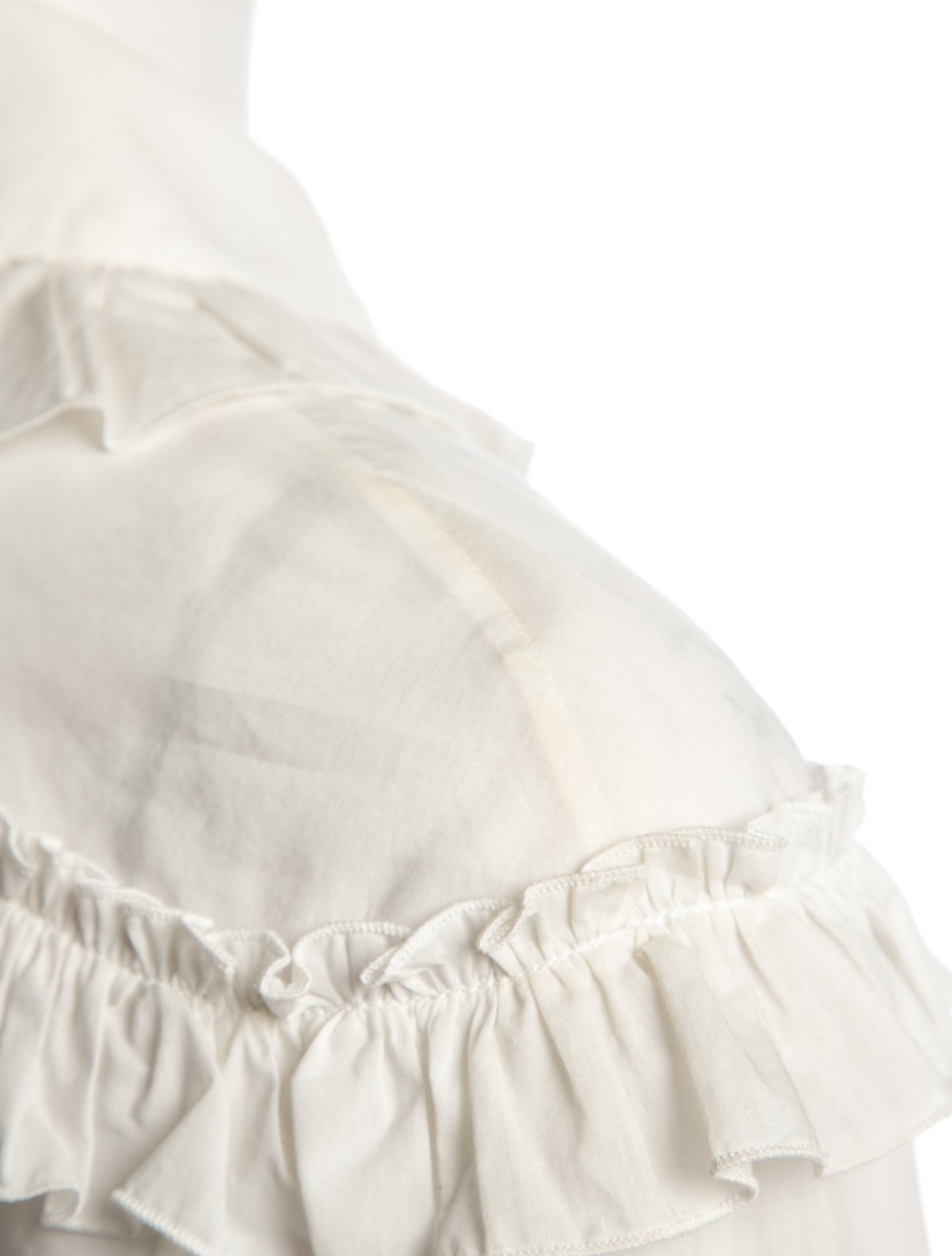 Gucci 2016 Mock Neck Button-Up Top