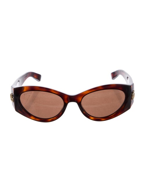 Gucci Interlocking G Logo Cat-Eye Sunglasses