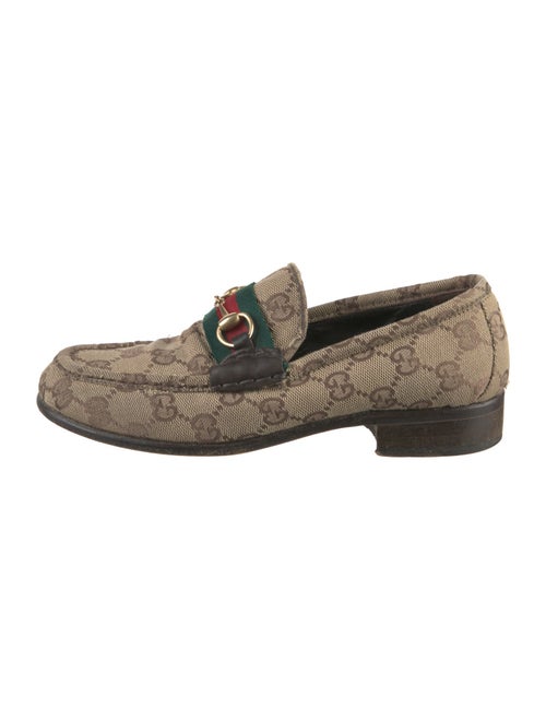 Gucci GG Canvas Canvas Loafers