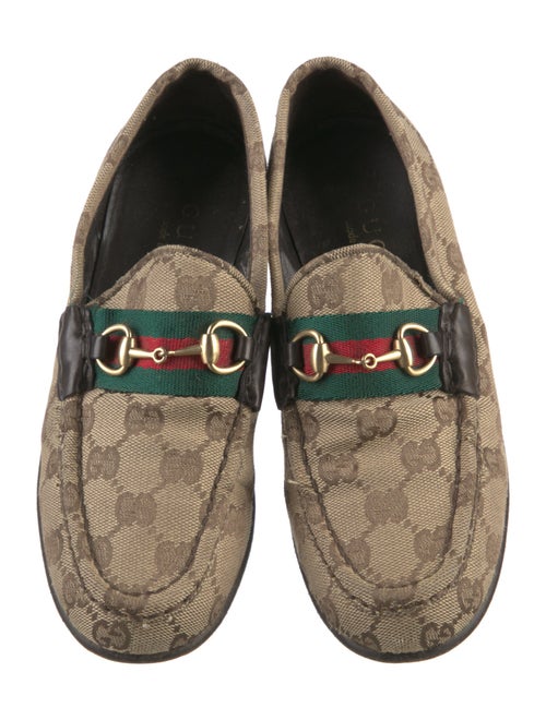 Gucci GG Canvas Canvas Loafers