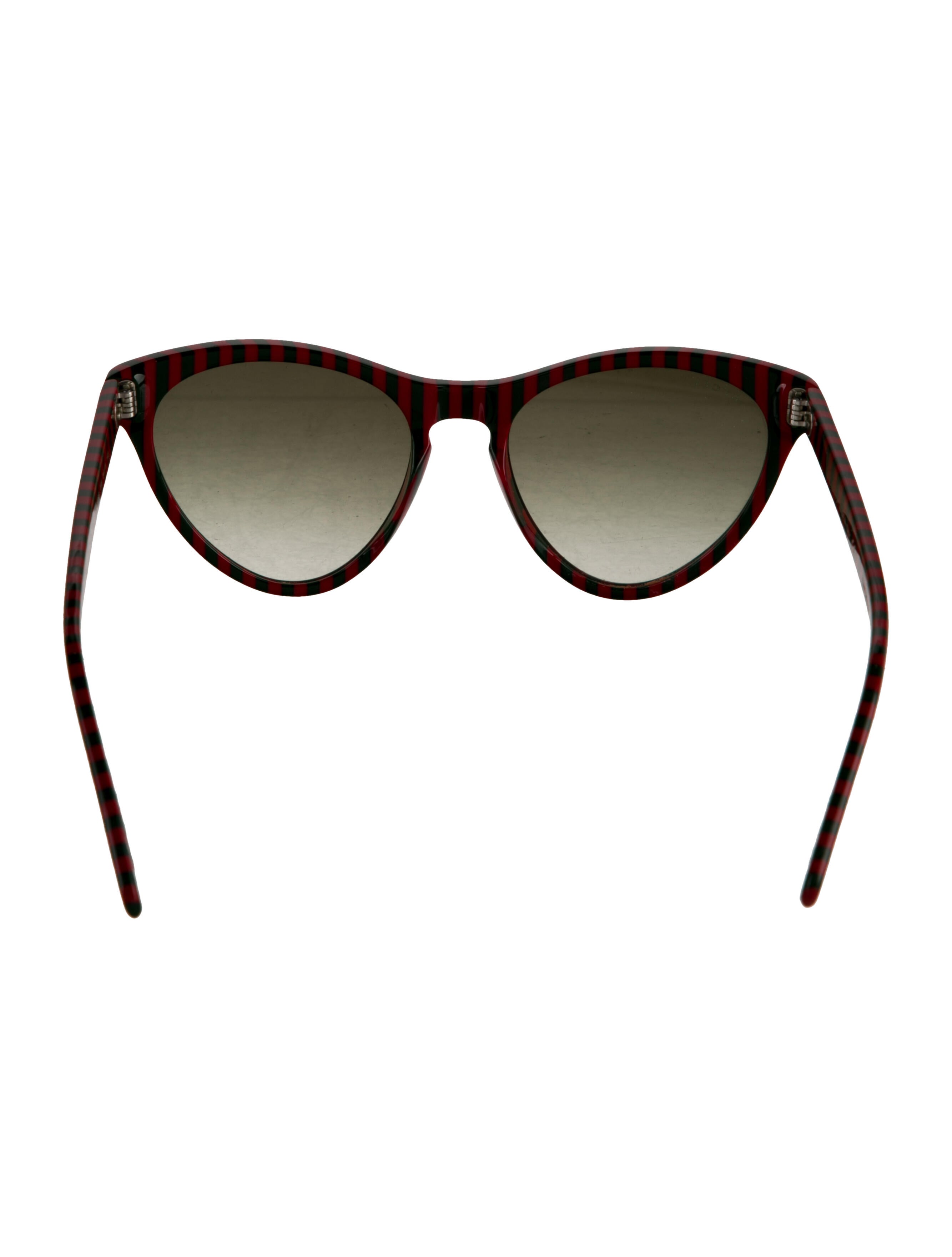 Gucci Web Accent Cat-Eye Sunglasses