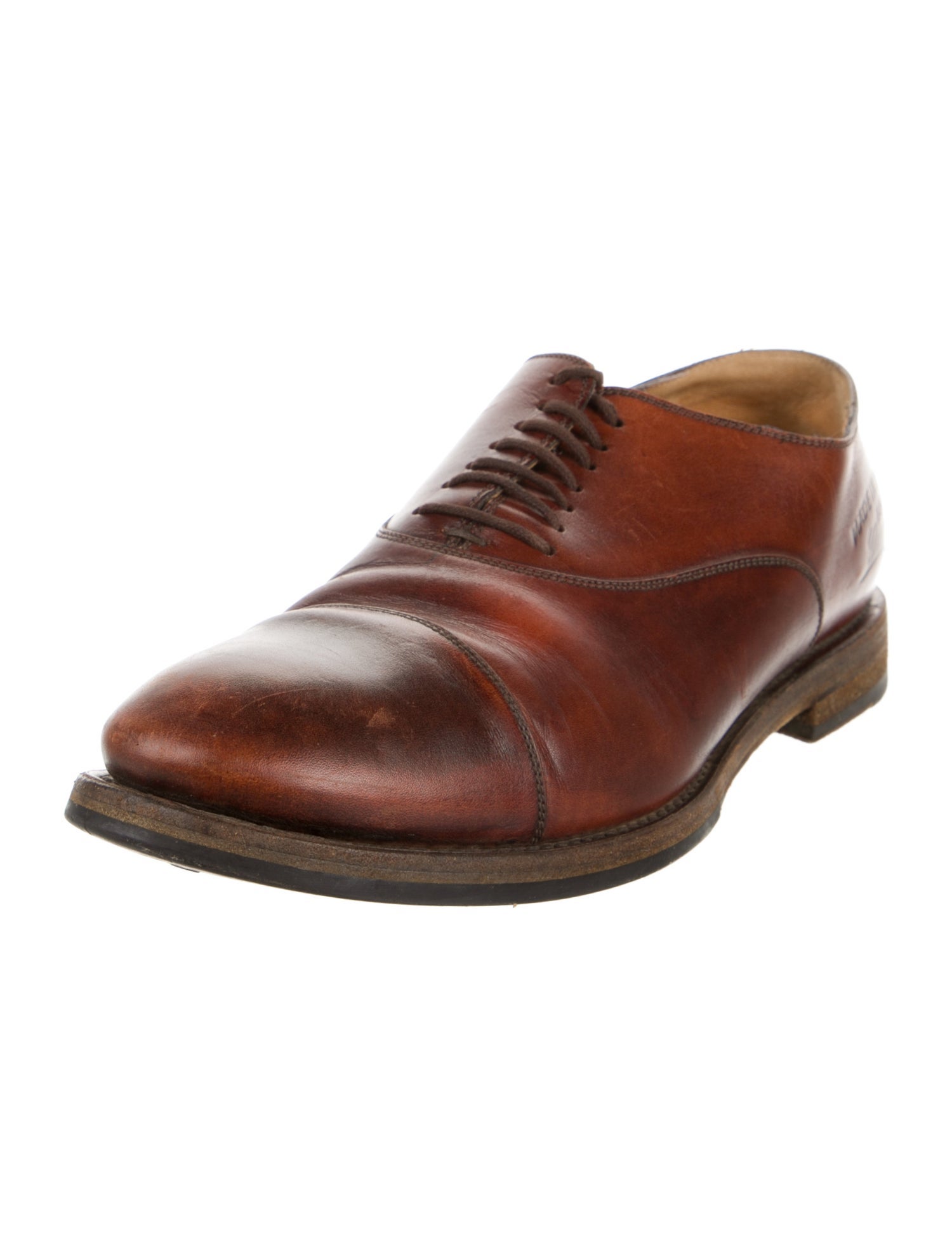 Gucci Leather Oxfords