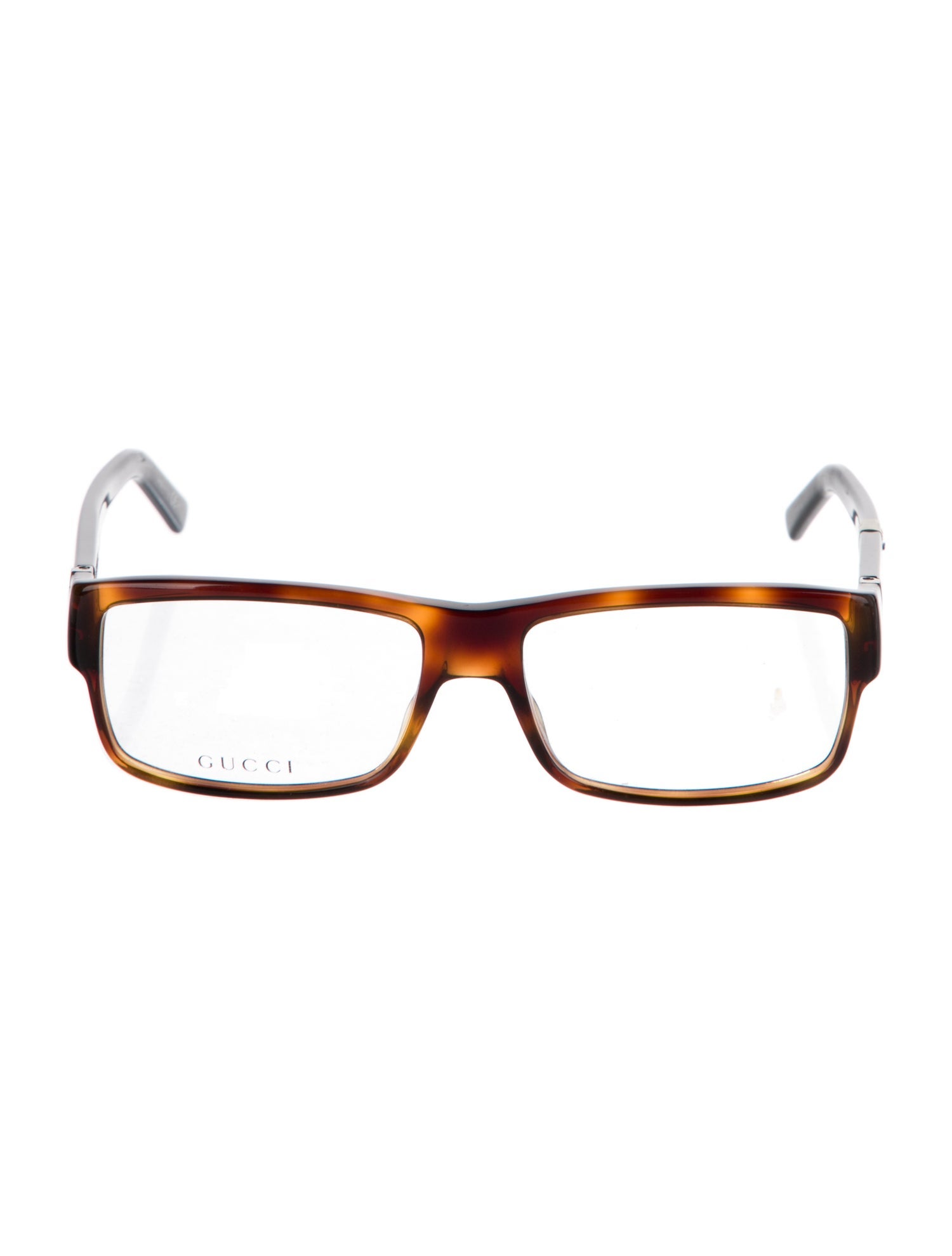 Gucci Web Accent Square Eyeglasses