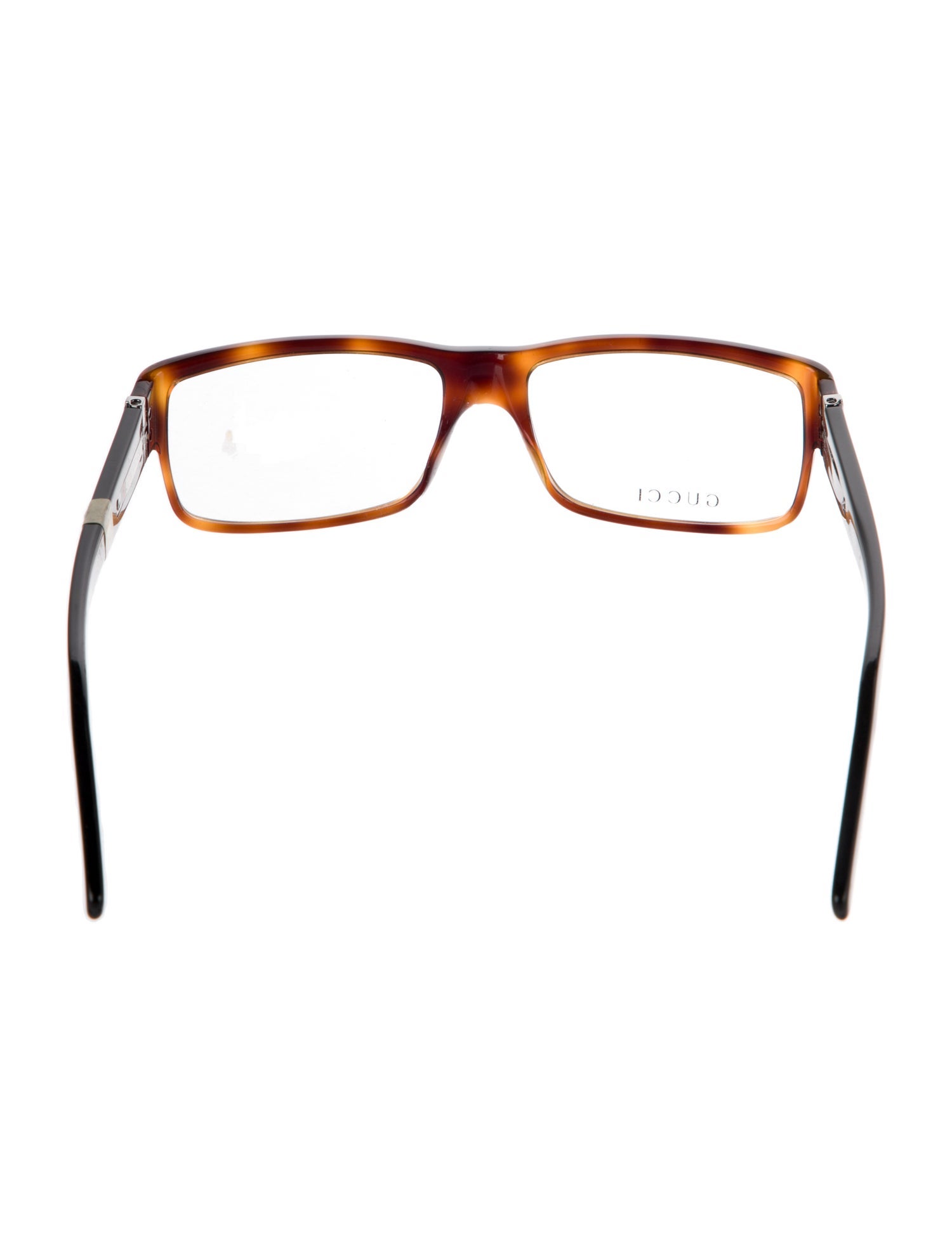 Gucci Web Accent Square Eyeglasses