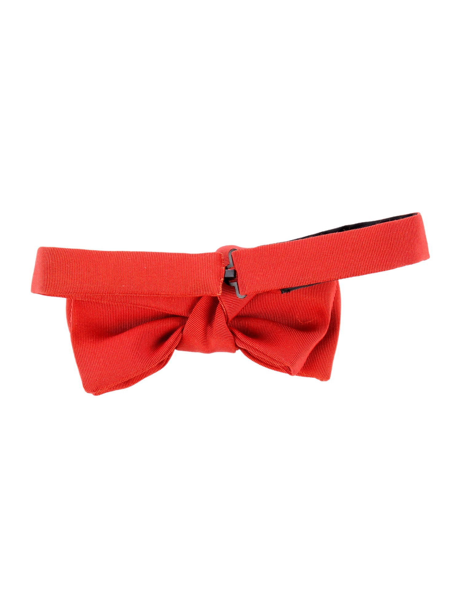 Gucci Solid Wool Bow Tie