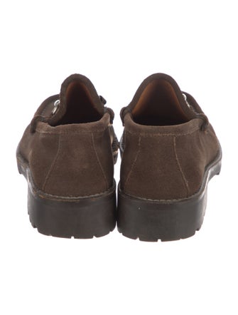 Gucci Laredo Horsebit Accent Loafers