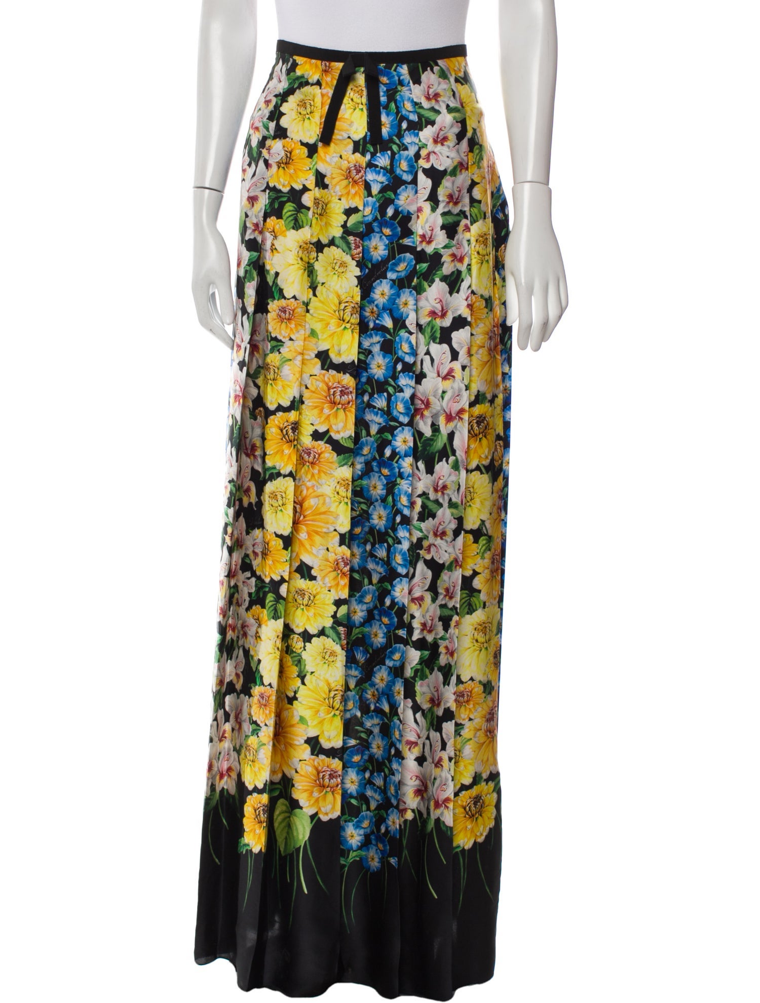 Gucci Silk Long Skirt