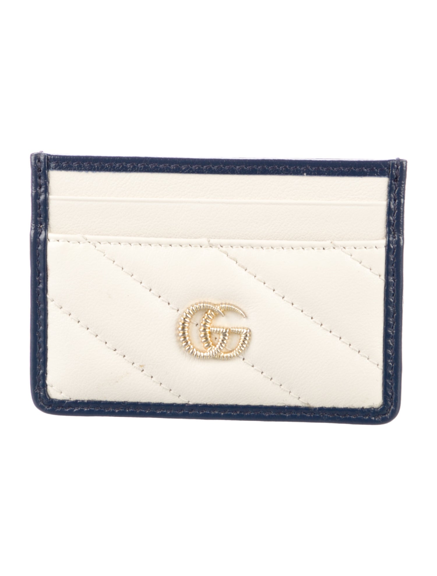 Gucci Torchon Matelassé Marmont Double G Logo Wristlet