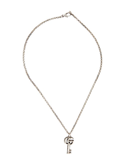Gucci GG Marmont Key Pendant Necklace