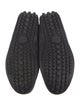 Gucci Web Accent Leather Loafers