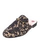 Gucci Horsebit Accent Lace Mules