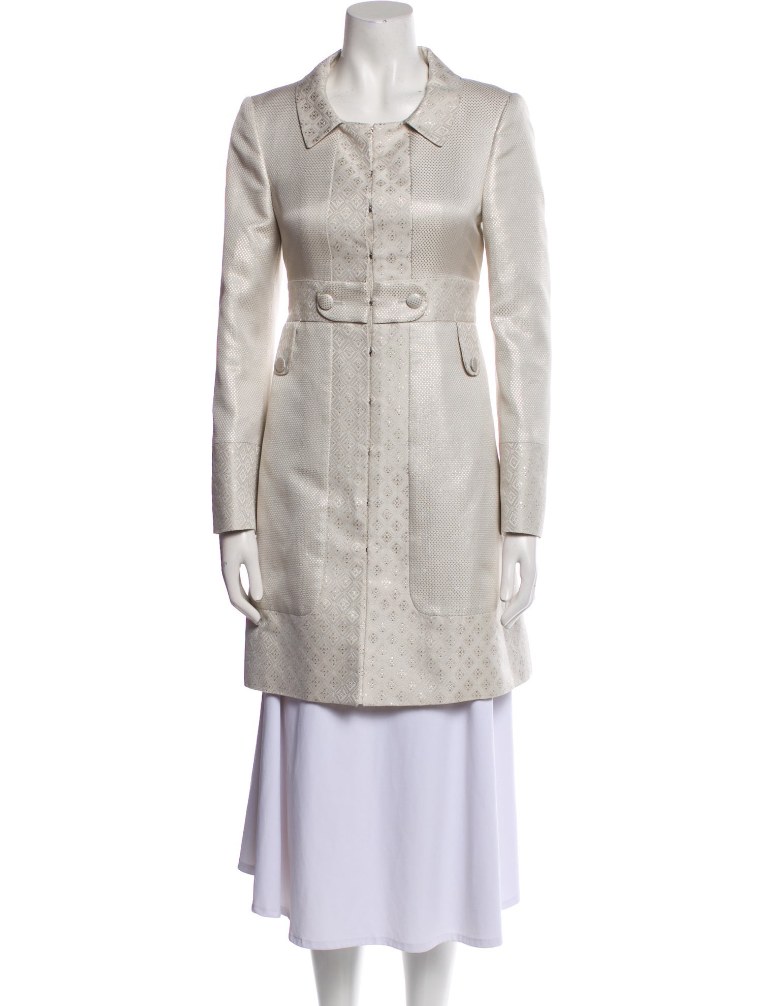 Gucci 2006 Printed Trench Coat