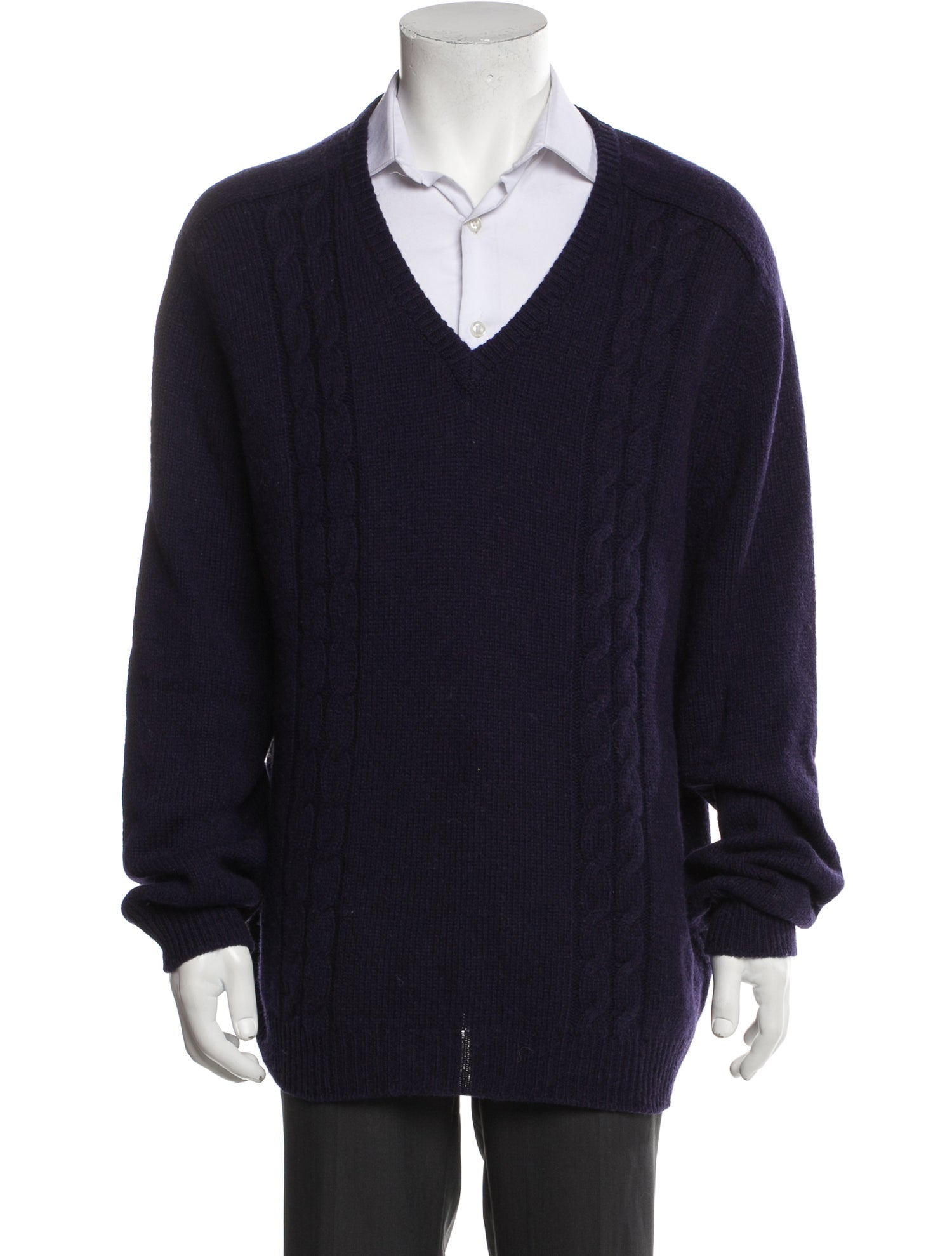 Gucci Wool V-Neck Pullover