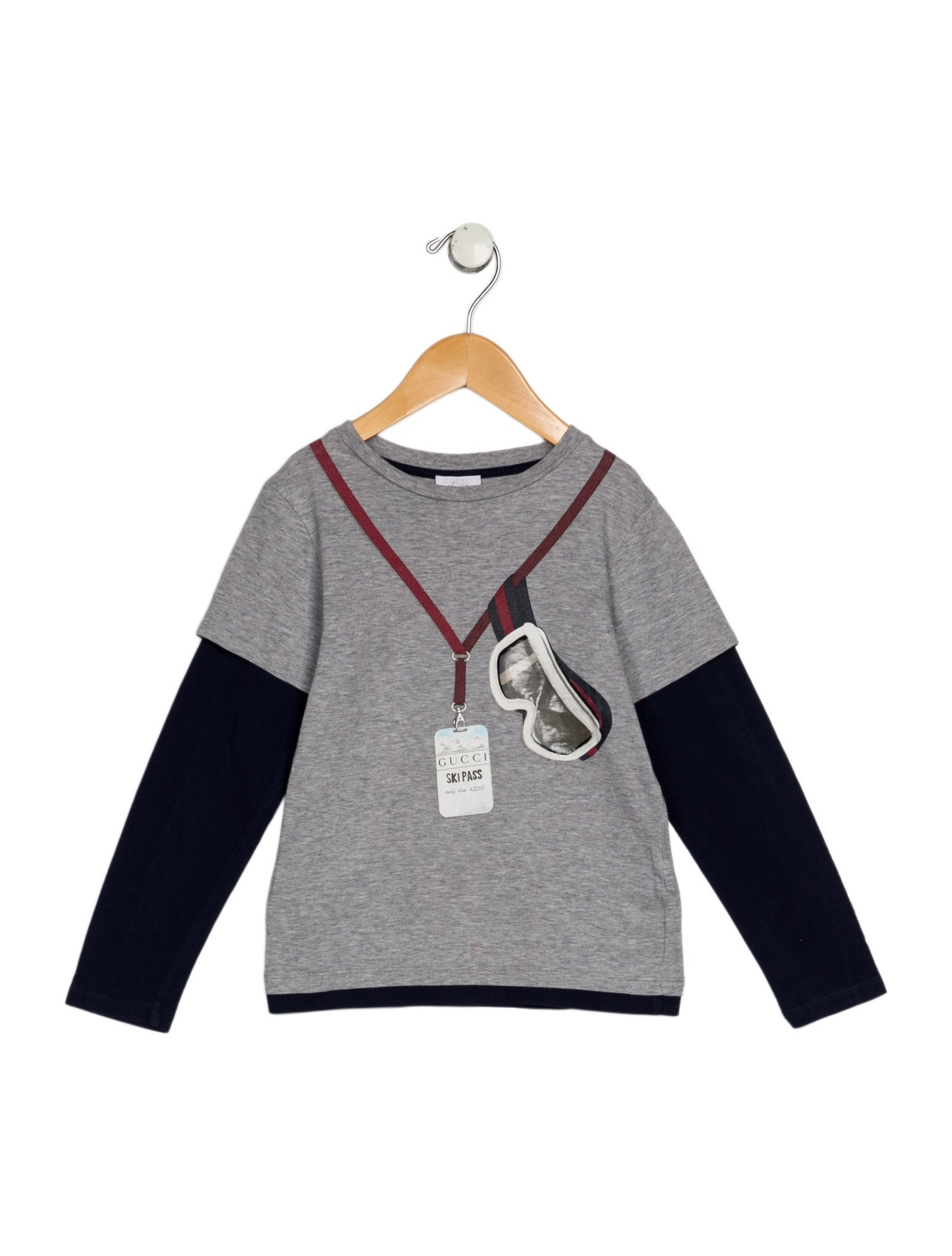 Gucci Toddler Girls' Long-Sleeve Top